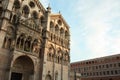 Catherdal in Ferrara, Italy Royalty Free Stock Photo