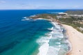 Aerial view Catherine Hill Bay NSW Australia Royalty Free Stock Photo