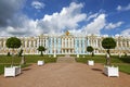 Catherine Palace. Summer view. The Tsarskoye Selo is State Museum-Preserve Royalty Free Stock Photo