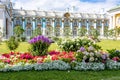 Catherine palace in Tsarskoe Selo Pushkin, Saint Petersburg, Russia Royalty Free Stock Photo