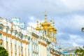 The Catherine Palace, Tsarskoye Selo, Pushkin, Saint Petersburg Royalty Free Stock Photo