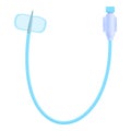Catheter icon, cartoon style Royalty Free Stock Photo