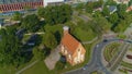 Catholic AntiDrug Movement Elblag Aerial View Poland