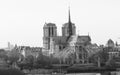 The catholic cathedral Notre Dame, Paris, France. Royalty Free Stock Photo