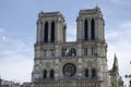 Catholic cathedral Notre-Dame, Paris, France Royalty Free Stock Photo