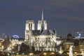 The catholic cathedral Notre Dame, Paris, France. Royalty Free Stock Photo