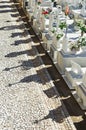 Catholic cemetery in Alentejo, Portugal