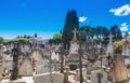 Catholic Cemetery in Carcassonne, France.