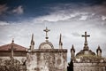 Catholic cemetery in Galicia, Spain