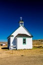 Catholic church in the badlands. Dorothy,Alberta,Canada