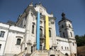 Catholic Church of the Blessed Virgin Mary of the Barefoot Carmelite Monastery in Berdychev, Ukraine, July 15, 2023.