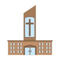 Catholic Church Building Icon Design