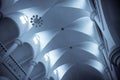 Catholic church ceiling Royalty Free Stock Photo