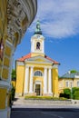 Catholic church in the small west bohemian spa town Frantiskovy Lazne Franzensbad - Czech Republic Royalty Free Stock Photo