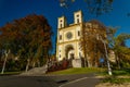 Catholic church - Marianske Lazne Marienbad Royalty Free Stock Photo