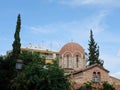 Catholic Church Dome in Athens, Greece