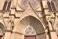 Catholic church external detail Royalty Free Stock Photo