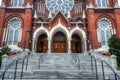 Catholic Church Facade