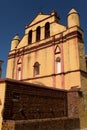 Catholic church facade