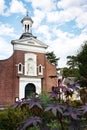 Catholic church in garden of the Beguinage in Breda