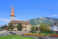 Catholic Church in Goldau Royalty Free Stock Photo