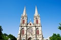 A Catholic church in gothic architecture style