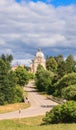 Catholic church of the Holy Trinity. Liskiava. Lithuania Royalty Free Stock Photo