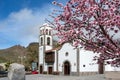 The Catholic church Iglesia de San Fernando Rey 1679 in the city of Santiago del Teide.