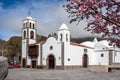 Catholic church Iglesia de San Fernando Rey 1679 in the square of the city of Santiago del Teide.