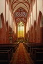 Catholic church interior