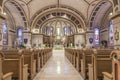 Catholic church interior in Boise Idaho Royalty Free Stock Photo