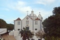 Catholic Church of Our Lady Two Martyrs in Castro Marim, Algarve, Portugal. Royalty Free Stock Photo