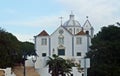 Catholic Church of Our Lady Two Martyrs in Castro Marim, Algarve, Portugal. Royalty Free Stock Photo