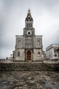 catholic church of the magic town of Cuetzalan in Mexico