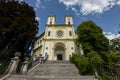 Catholic church in Marianske Lazne Marienbad - Czech Republic Royalty Free Stock Photo