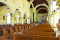 Catholic church in Pointe a Pitre, Guadeloupe, Caribbean Royalty Free Stock Photo