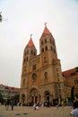 The Catholic Church in Qingdao, where people of many faiths live