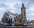 Catholic church of St. Mary in the town of Kutna Hora. Czech republic Royalty Free Stock Photo