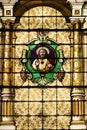 Catholic Church Stained Windows Royalty Free Stock Photo