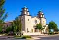 Catholic Church With Two Belfries Royalty Free Stock Photo