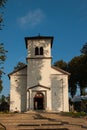 Catholic Church View on a sunny day, Poland, Podlasie