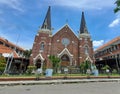 The Catholic Church of the Virgin Mary, at Jalan Kepanjen, Surabaya, east Java, Indonesia