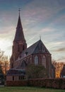 Catholic Church in Werkhoven The Netherlands Royalty Free Stock Photo