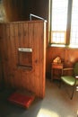 The Catholic Confessional Royalty Free Stock Photo