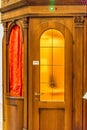 Catholic Confessional Royalty Free Stock Photo