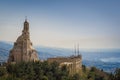 Catholic Lebanese Church, Hill Top in Harissa Royalty Free Stock Photo