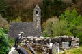 Catholic monastery ruins, Glendalough, Ireland Royalty Free Stock Photo