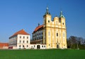 Catholic monastery, the village of Dub, Moravia, Czech Republic, Europe Royalty Free Stock Photo