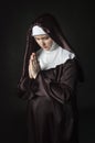 Catholic nun Royalty Free Stock Photo