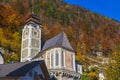 Catholic parish church of Hallstatt (Pfarre Hallstatt ) exterior Royalty Free Stock Photo